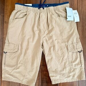 Univibe Mens Cargo Shorts Tan